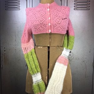 Miss Sixty Sweater Shrug Long Sleeve made in Italy